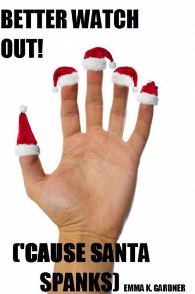 Santa spanks