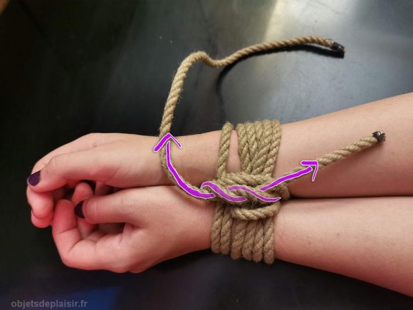 Tying wrists