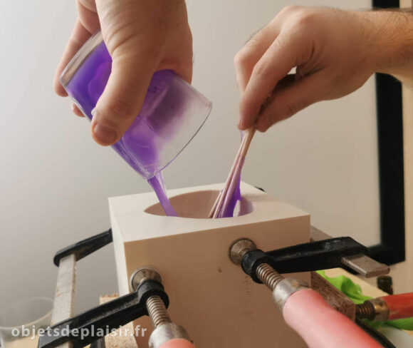 Making a silicone dildo
