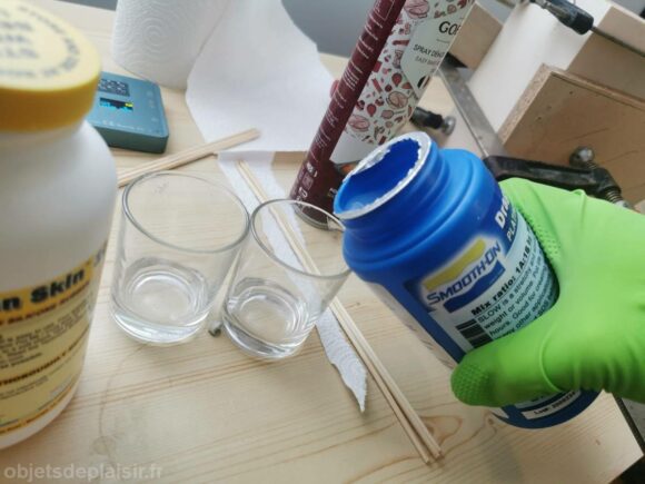Making a silicone dildo