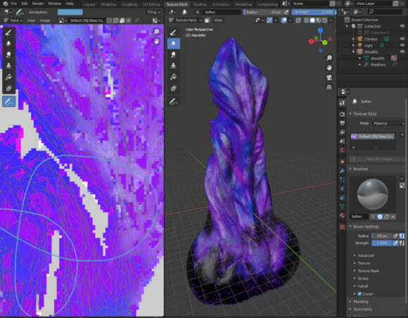 Making a silicone dildo: 3D design of the sex toy