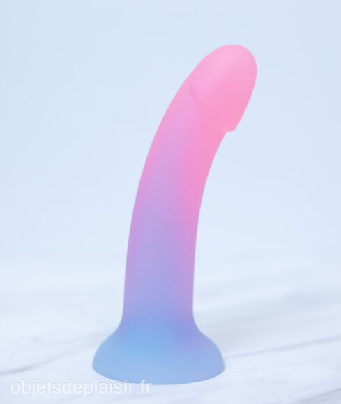 Dildolls Utopia: a translucent pastel iridescent dildo