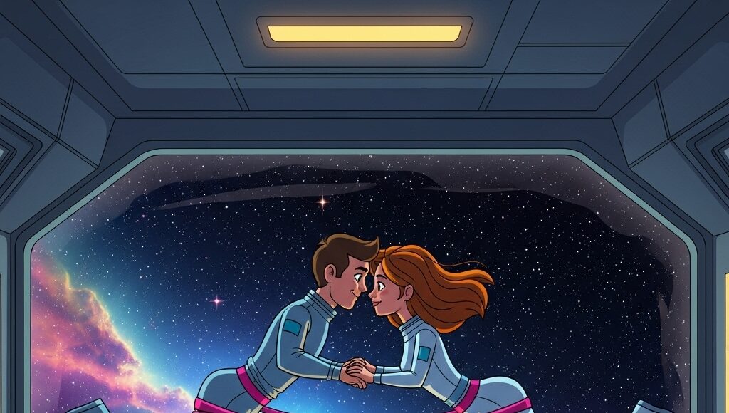 Sex in space: The elastic missionary