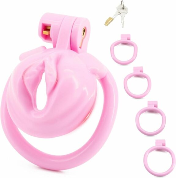 Sissy chastity cage