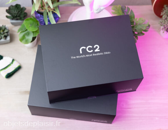The packaging of the RealDoll RC2